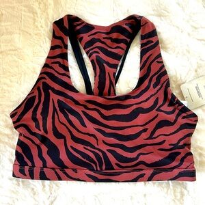 NWT - Fabletics Animal Print Sports Bra - M
